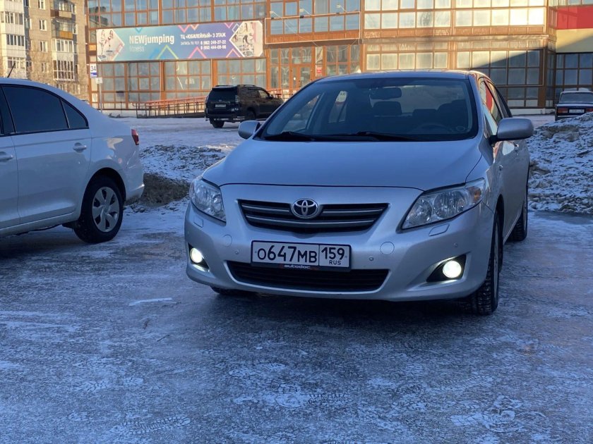 Замена ПТФ Тойота Королла 150