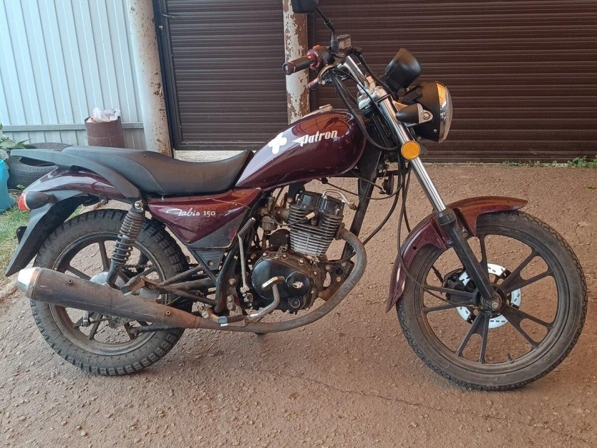 Мотоцикл патрон фабио 150