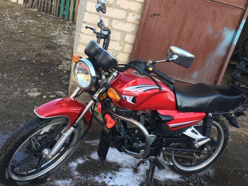 Мотоцикл мотолэнд 150 кубов