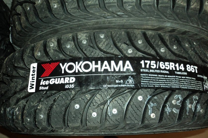 Yokohama Ice Guard stud 175/65 r14