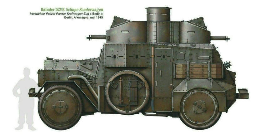 Бронеавтомобиль Krupp Daimler SD.KFZ.3