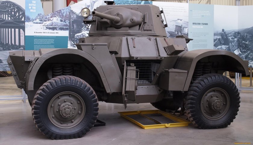 Daimler mk2 бронеавтомобиль