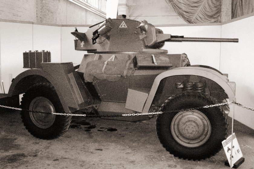 Daimler mk2 бронеавтомобиль