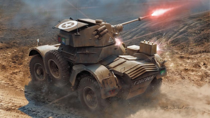 Daimler Armoured car MK.I