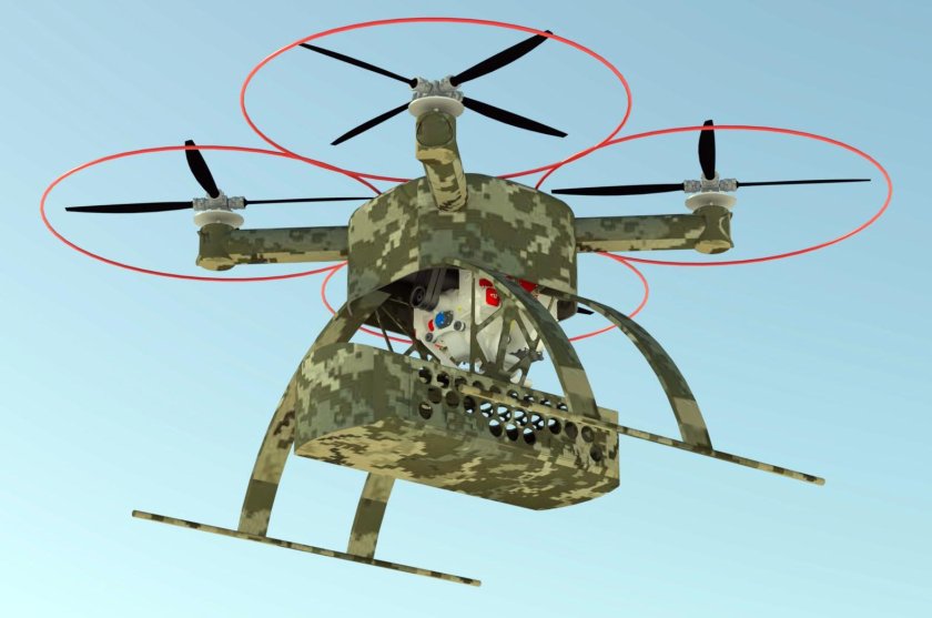 Белорусский беспилотный вертолет хантер