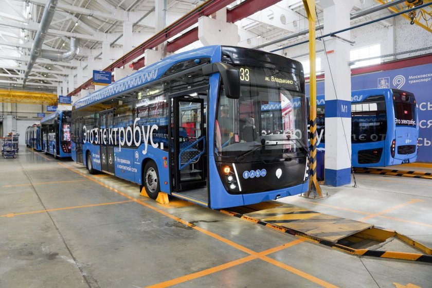 Электробус Москва 2023
