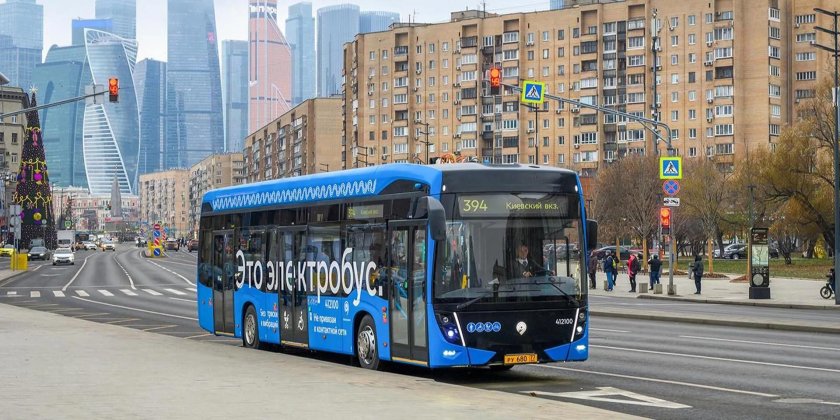 Электробус москва 2022