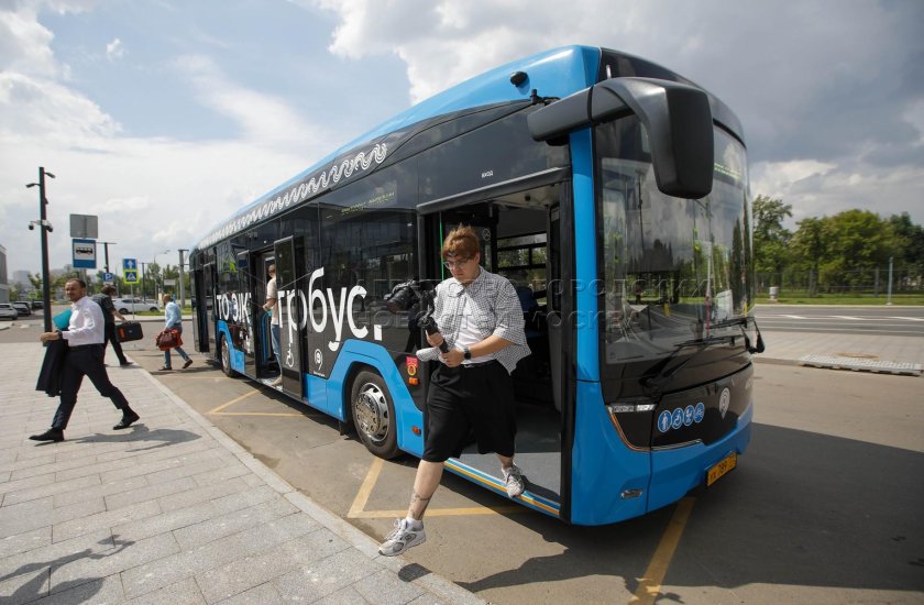 Новый электробус в москве