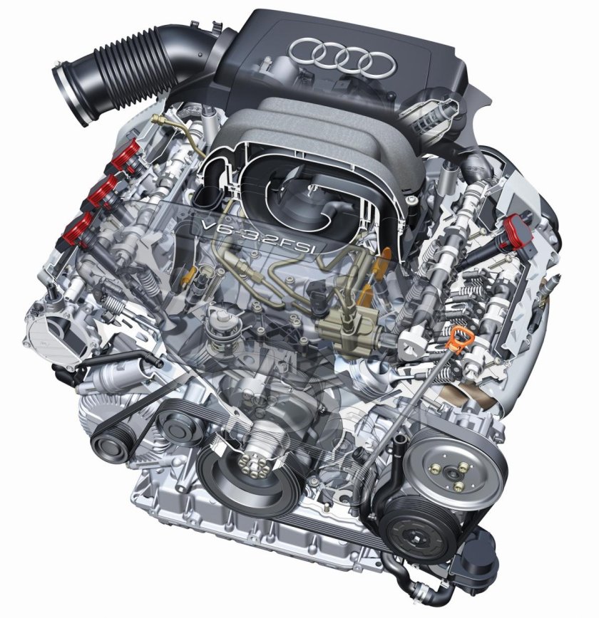 Двигатель Audi a6 c6 3.2
