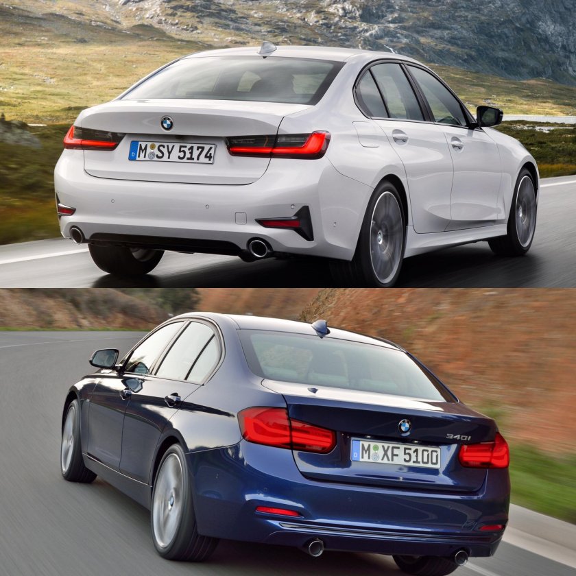 BMW g20 vs f30