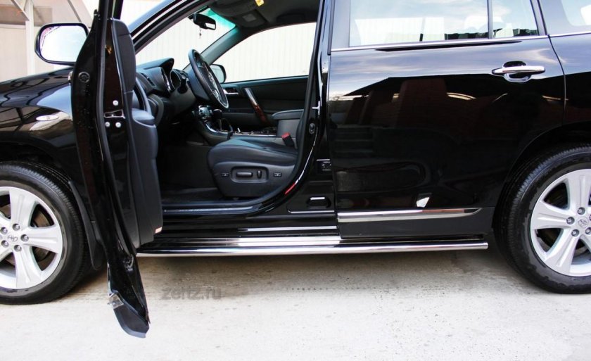 Toyota Highlander u40 пороги