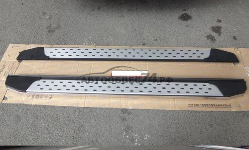 Пороги Toyota Highlander 2014