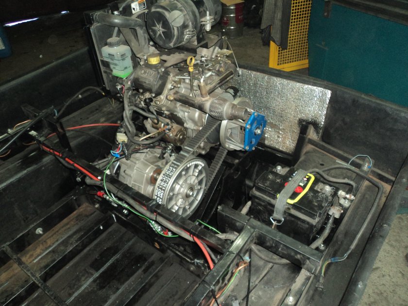 Вездеход Тингер трансмиссия