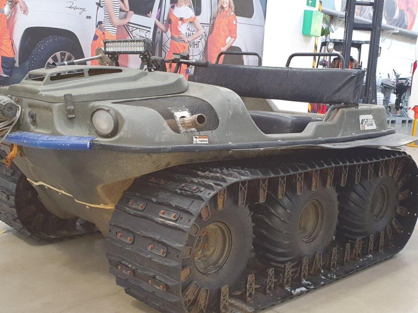 Снегоболотоход арго 8х8