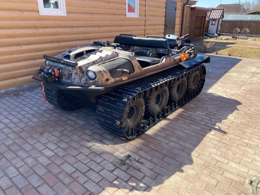 Гусеничный мини вездеход арго