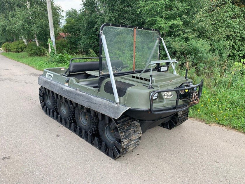 Гусеничный вездеход раш