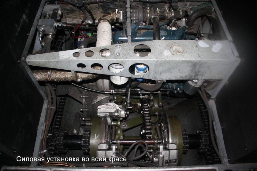 Трансмиссия вездехода Шерп