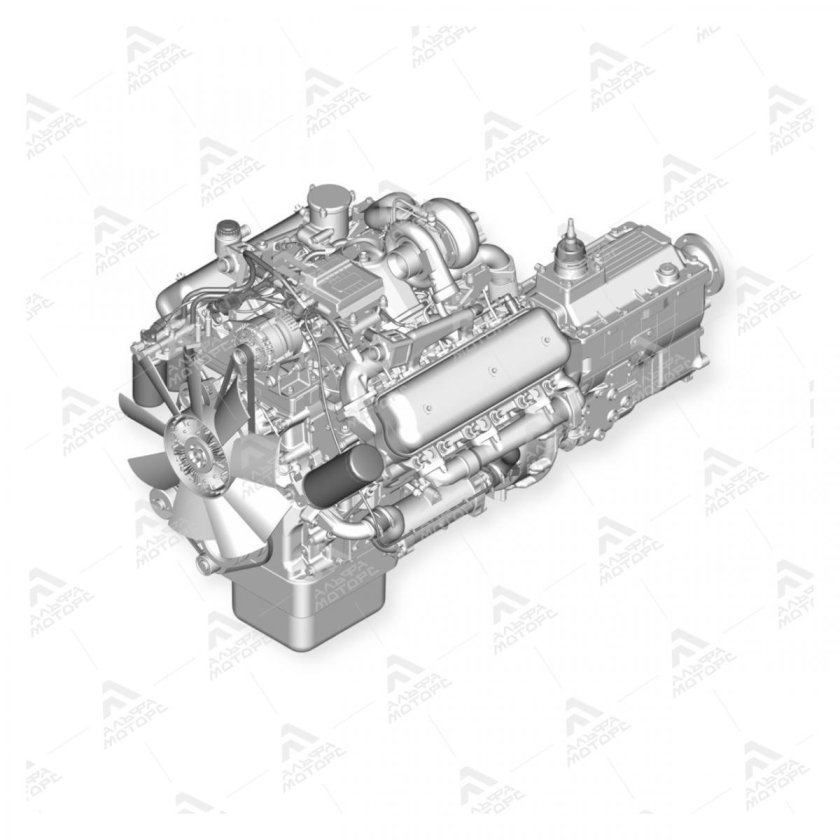 Двигатель ямз-65654