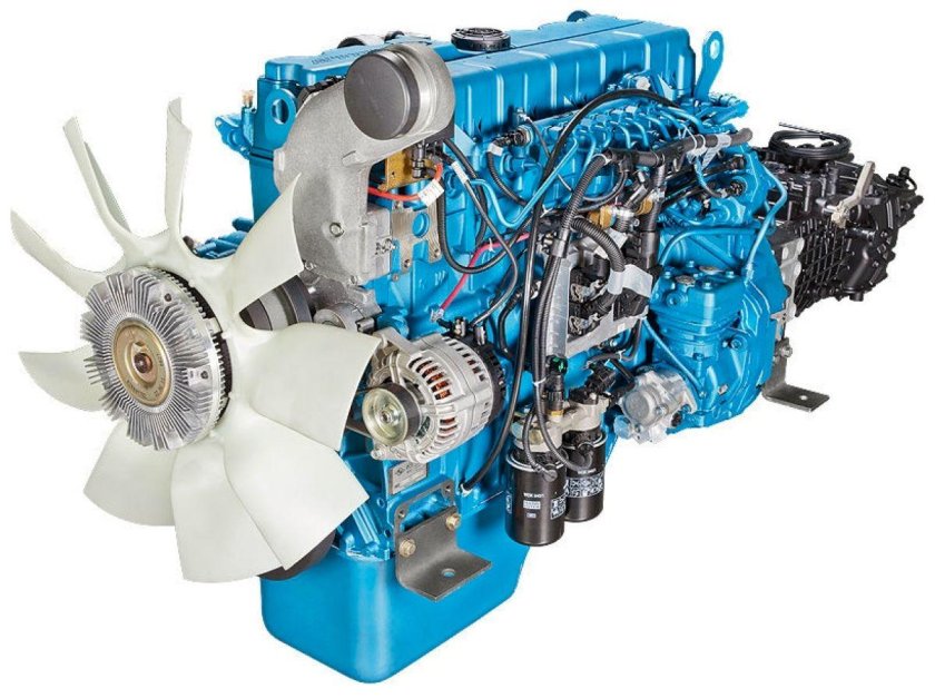 Двигатель ЯМЗ рядный 6 цилиндровый