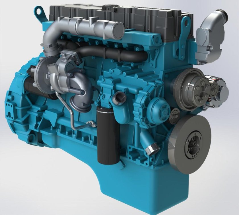 Мотор ЯМЗ 536