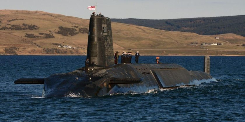 Атомная подводная лодка Вэнгард