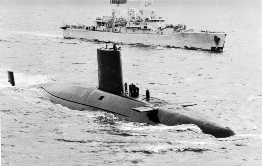 HMS Conqueror 1969