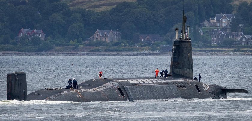 Атомная подводная лодка вэнгард