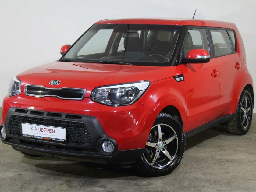 Киа соул 2014 красная