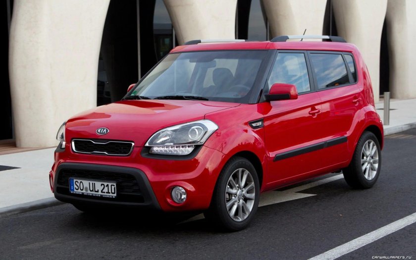 Киа соул 2011 красный