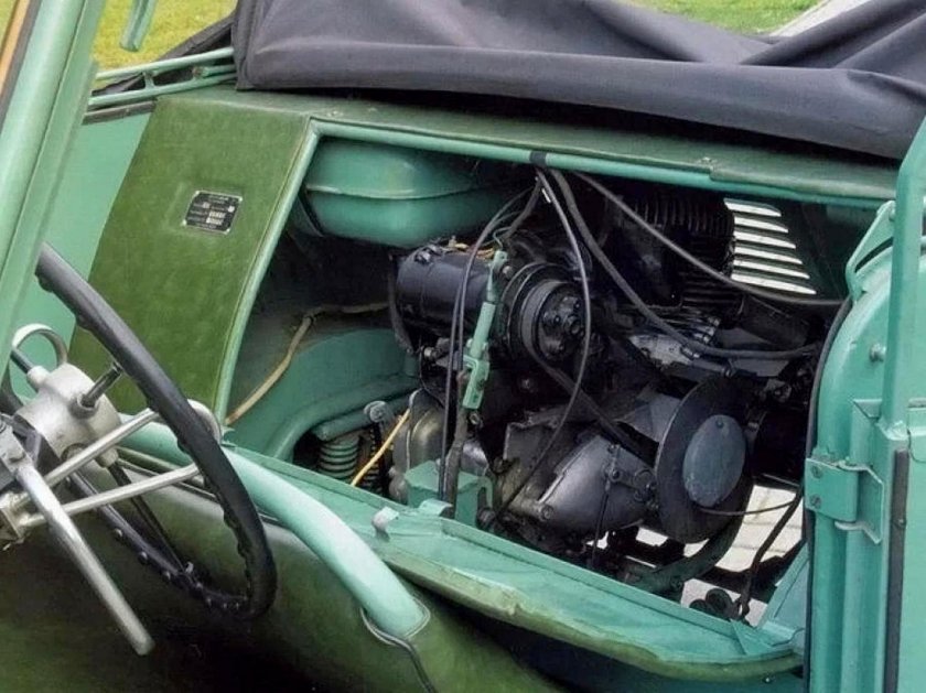 Двигатель мотоколяска СМЗ с3а