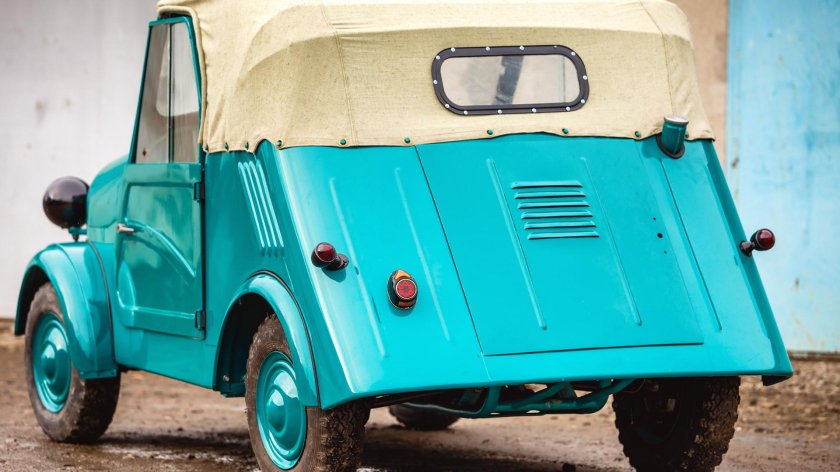 Мотоколяска СМЗ "Моргуновка".