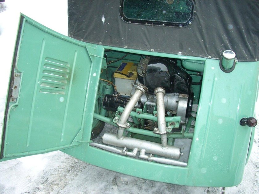 Двигатель мотоколяска СМЗ с3а