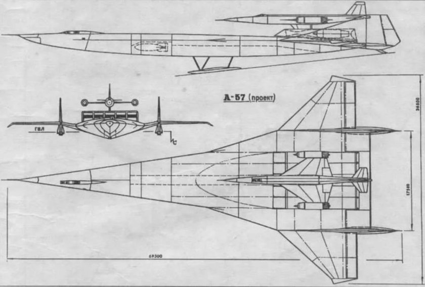 А-57 Бартини самолет