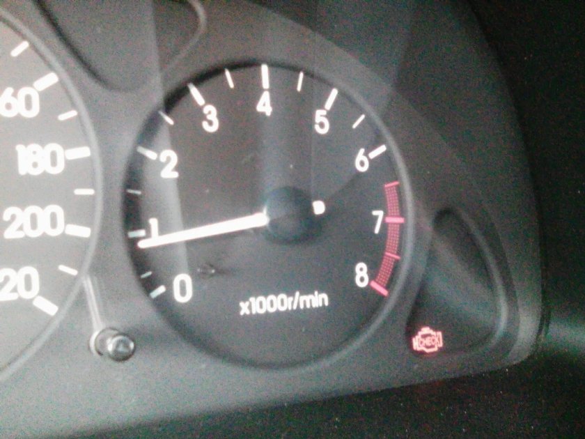 Панель приборов Шевроле Ланос чек