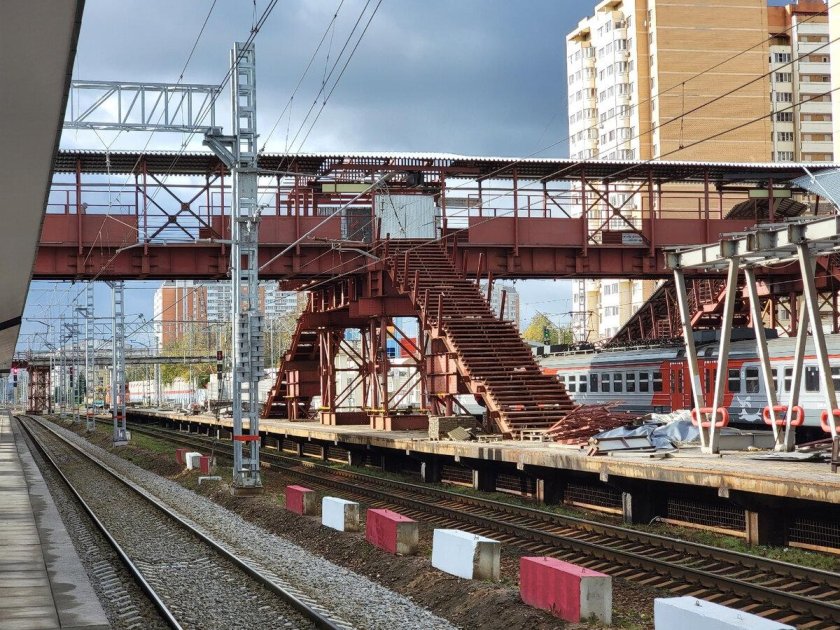 Проект станции железнодорожная мцд