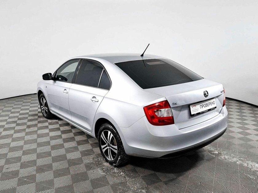 Шкода рапид 2015 серебристый