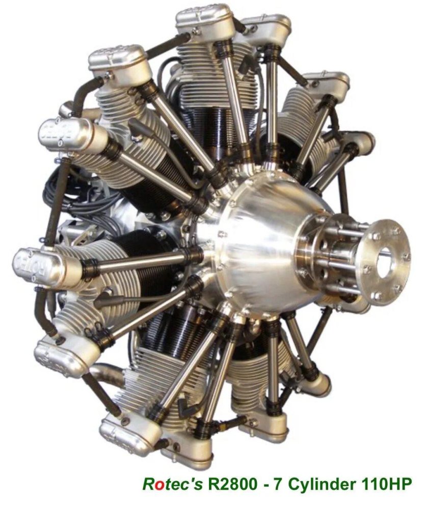 Двигатель Rotec r2800