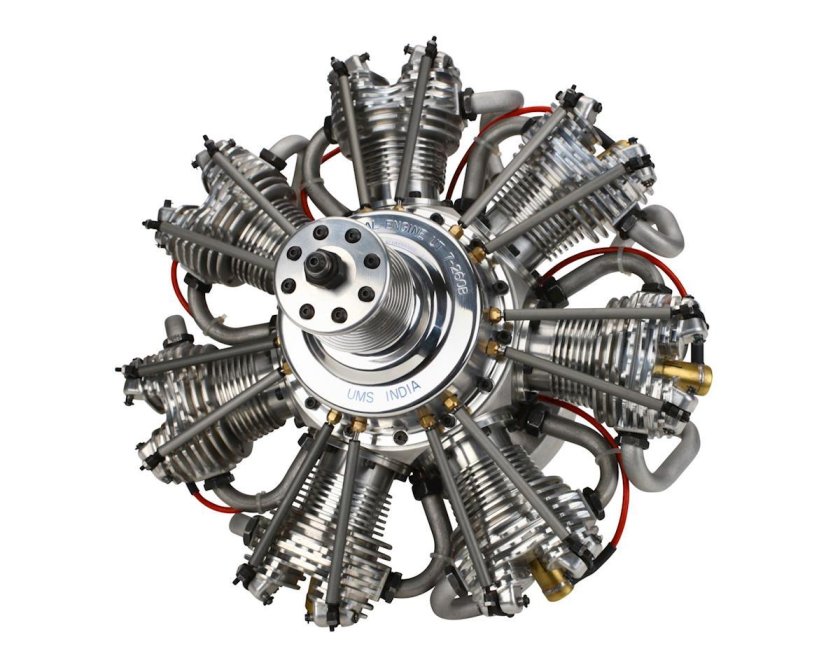 Поршневой радиальный мотор м11