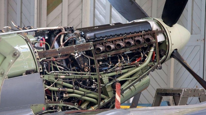 Rolls Royce Merlin v12 Spitfire