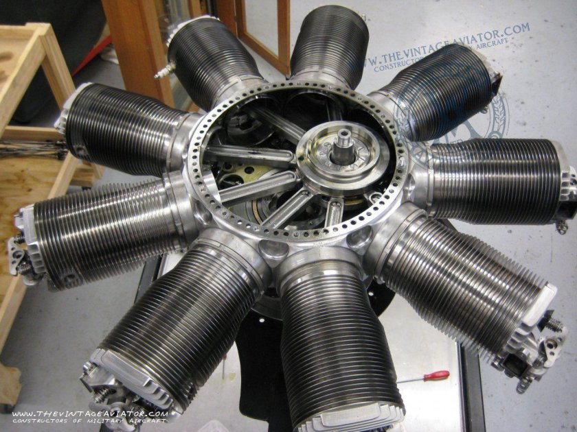 Радиальный поршневой двигатель ан2