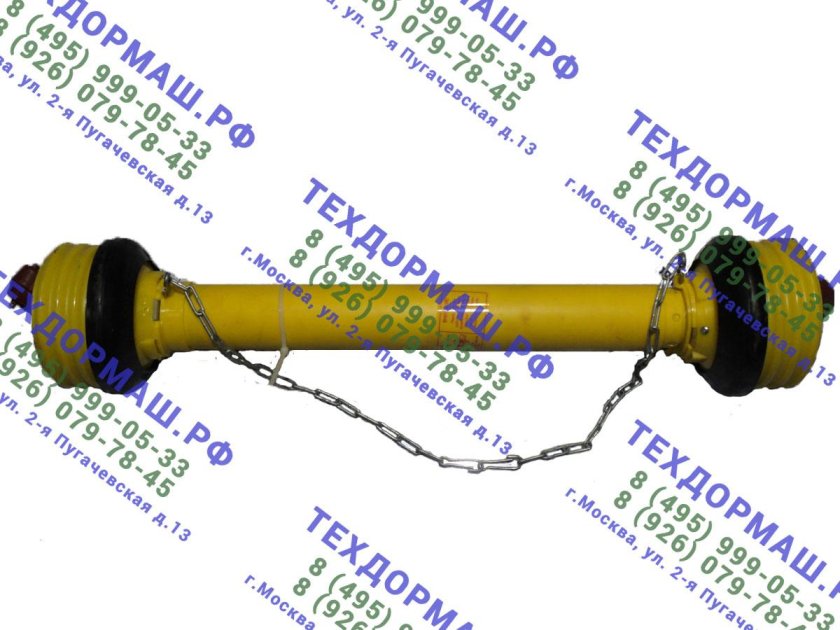 Карданный вал на щетку МТЗ 82 шлиц+шлиц
