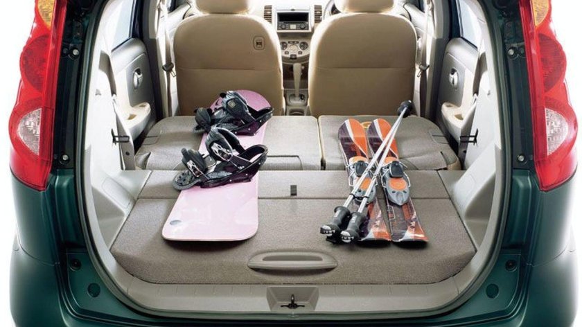 Nissan Note 2006 багажник