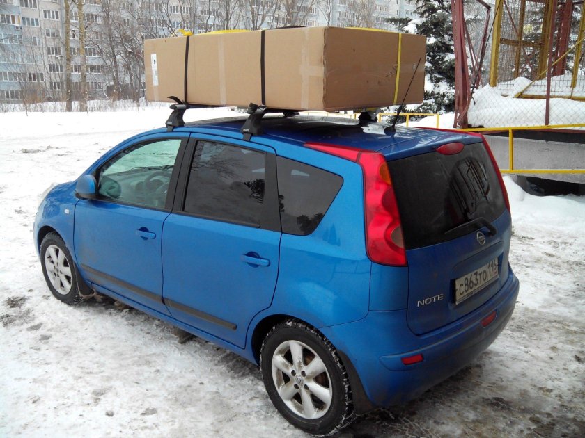 Багажник на крышу Ниссан ноут е11
