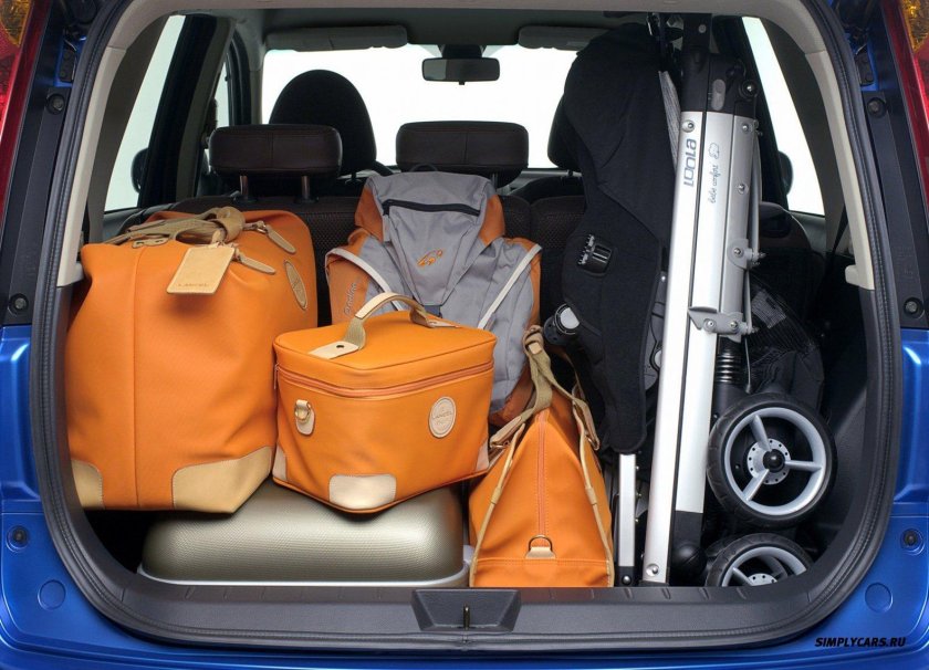 Nissan Note 2008 багажник