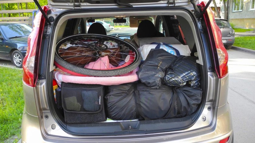 Nissan Note 2008 багажник