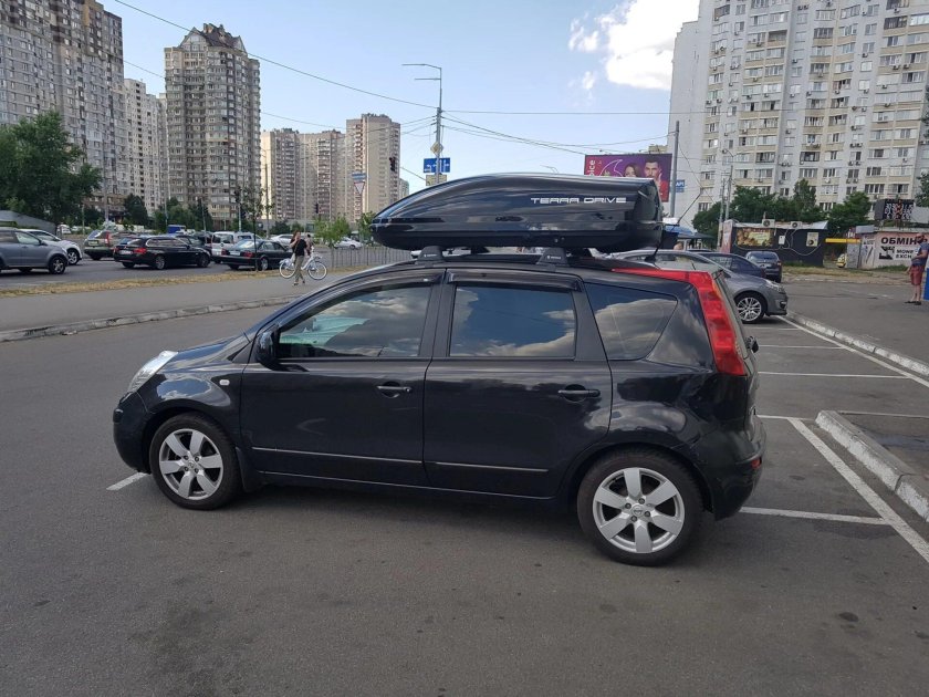 Автобокс на Ниссан ноут е11