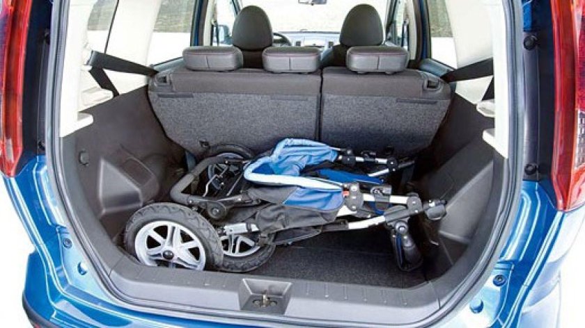 Nissan Note, 2011 багажник