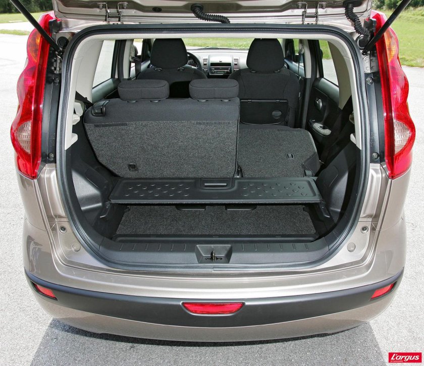 Nissan Note 2007 багажник