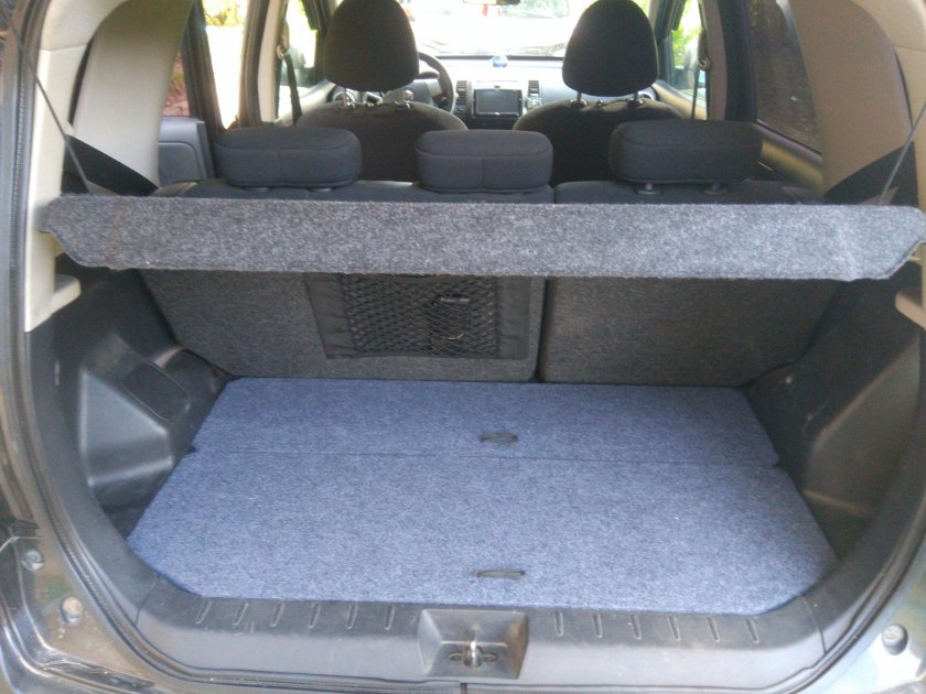 Nissan Note 2007 багажник