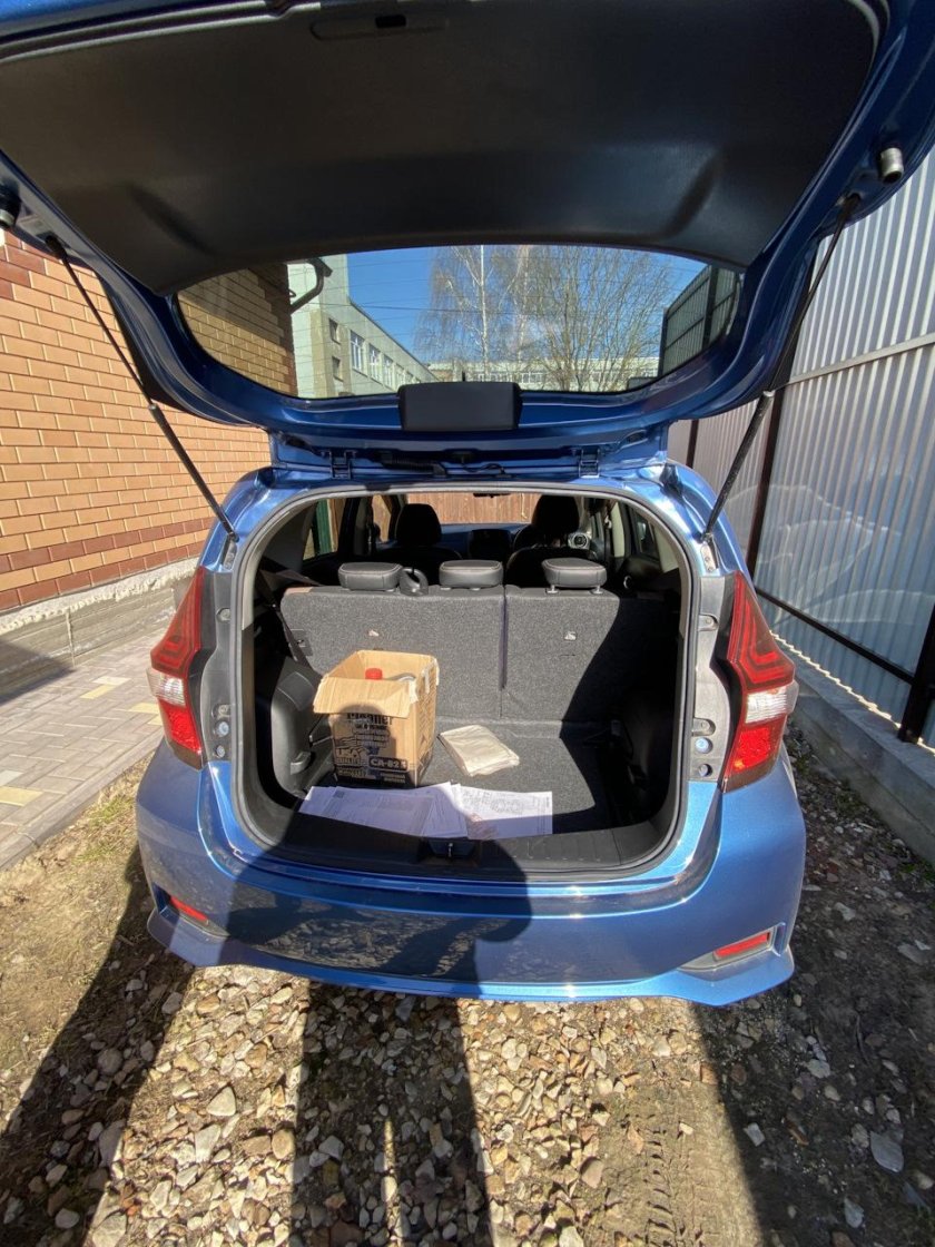Багажник nissan note